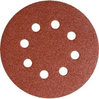 Klingspor KRĄŻEK ŚCIERNY SAMOPRZYCZEPNY 125mm PS18EK gr.120 GLS5 8-OTWORÓW/50szt.