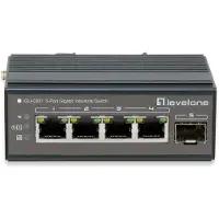 Level One IGU-0501 netwerk switch Gigabit Ethernet (10/100/1000) Power over Ethernet (PoE) Zwart