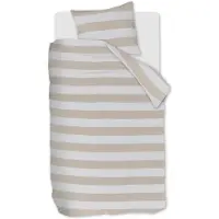 Rivièra Maison Kussensloop Striped - Zand 60x70 cm
