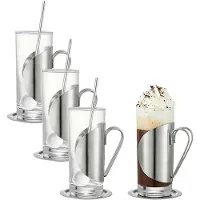 Dorre Darry irish coffee set Glas-roestvrij staal
