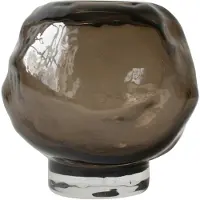 DBKD Bunch mini waxinelichtjeshouder op voet Ø12 cm Brown