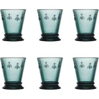 La Rochère Abeille drinkglas 26 cl 6-pack Donkerblauw