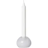 ERNST Kaarshouder Ø7,5 Cm Wit - Kandelaars Glas White - 364380