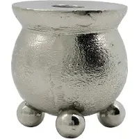 House Doctor Classic kaarsenhouder Ø7 cm Antiekzilver