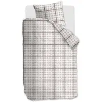 Rivièra Maison Kussensloop Brody Zand Flanel-60 x 70 cm (standaard)