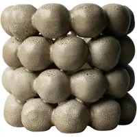 DBKD Bright kaarsenhouder Ø17 cm Beige