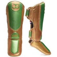 Joya Joyagear Performance Scheenbeschermers - Groen/Goud - XL