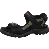 Ecco Sandalen 'Sandale Herren 069564 50034 Rauleder in schwarz' zwart