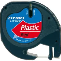 Dymo 12mm LetraTAG Plastic tape labelprinter-tape