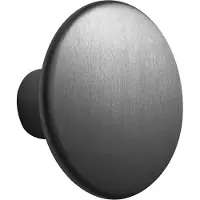 Muuto Dots Metal Coat Hooks Black | Ø 5 cm