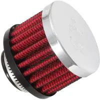 K&N Engineering K&N 3/4 inch ID 2 inch OD 1.5 inch H Clamp On Crankcase Vent Filter