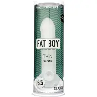 Perfect Fit - Fat Boy Thin - penismanchet (17 cm, wit)