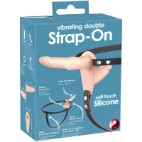 You2Toys Strap-On Met Dubbele Vibrerende Dildo