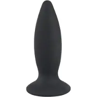 Black Velvets - anaal vibrator voor beginners - oplaadbaar - klein - zwart