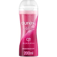 Durex - 2in1 massagegel en glijmiddel - guarana - 200ml