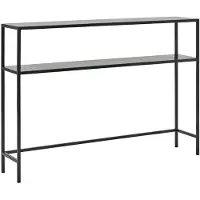 House Doctor Fari Console Tafel Zwart - Bijzettafels & buffetten Staal Black - 208580950