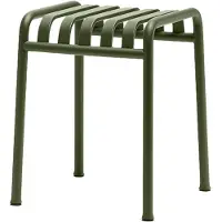HAY Kruk Palissade Stool Olive Powder Coated Steel