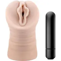 Blush M for Men Ashley - vibrerende kunstvagina - natuurtint