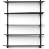Gejst Nivo Wandplank E Zwart / Zwart - Wandplanken As Black - 20140