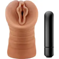 M for men - Sofia Masturbator Met Bullet Vibrator - Vagina