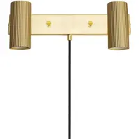 Globen Lighting Wandlampe , Goud / Messing, Metaal