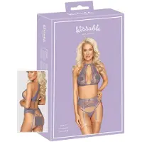 Kissable - kanten lingerieset (paars)