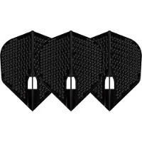 L-Style Champagne L3 Shape Dimple Black - Dart Flights