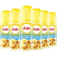 Dalin Baby Cologne, 6 x 150 ml, Frisse en Zachte Geur voor de Gevoelige Babyhuid - Zachte Zeebries
