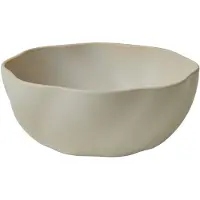 Broste Copenhagen Limfjord Kom Lichtgrijs 20 Cm - Serveerkommen Steengoed Light Grey - 14533488