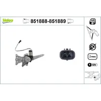 Valeo 851888 Raammechanisme