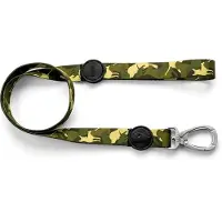 Morsø hondenriem gerecycled full metal dog bruin 120x1,5 cm 6-20 kg