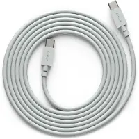 Avolt Cable 1 USB-C naar USB-C oplaadkabel 2 m Gotland gray