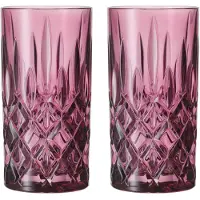 Nachtmann Noblesse Longdrink glas 39,5 cl 2-pack Berry
