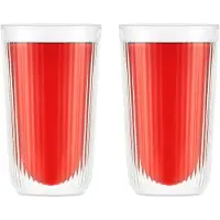 Bodum Douro Dubbelwandig Drinkglas Pak Van 2 35 Cl - Drinkglazen Borosilicaatglas Clear - 12137-10