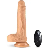 Dr Skin - Dr. Grey - Stotende en draaiende dildo - 19 cm