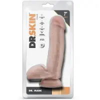 Blush Realistische Dildo Dr Skin PVC Ø 3,8 cm (13,9 cm)