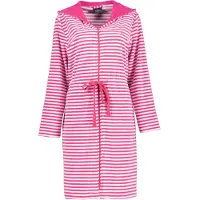 Cawö Badjas Home 834 Capuchon & Tunnelkoord Women Pink-XS