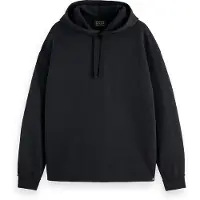 Scotch & Soda 3 Crosses Hoodie Black Size: L | Hoodies Outlet | Heren | Zwart
