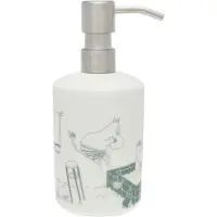 Arabia Moomin zeepdispenser Badstund groen-wit