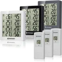 Bresser ClimaTemp Hygro Indicator Set van 6 Thermo-/Hygrometers (wit)