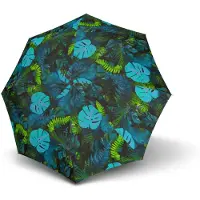 Knirps Paraplu T.760 Stick Automatic Utopia Indigo Groene Blauw