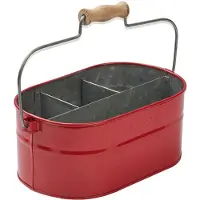 Humdakin System Bucket Opslag Rood - Overige afwas- en schoonmaakproducten Zink Red - 490