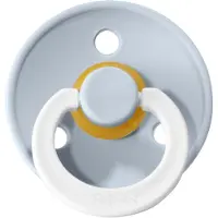 BIBS - Glow in the Dark Fopspeen -18 Maanden T2 - Baby Blue