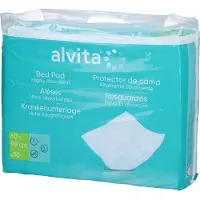 Alvita Ziekenhuis- / Verzorgingsonderlegger 60 cm x 90 cm 30 St Onderleggers