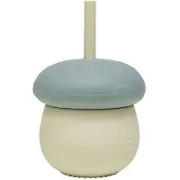 OYOY Mushroom beker Offwhite-blue