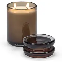Serax Marie Michielssen Geurkaarsen M | Zephyr (Dark Brown) | Sweet Orange - Cedarwood - Vetiver