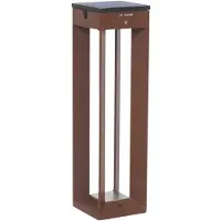 LES JARDINS Blade Solar Zonne Bolderlamp Corten | 45 cm