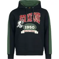 Snoopy Trui met capuchon - Strike One - S tot XXL - voor Mannen - zwart | Maat M