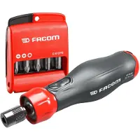 Facom Elektrische Schroevendraaier | 4V Industrie Set | 12-delig - ATPA4V.J12IPB