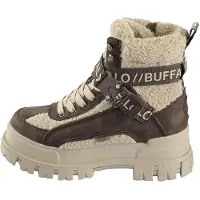 Buffalo Veterlaarsjes 'Aspha Com1' beige / bruin